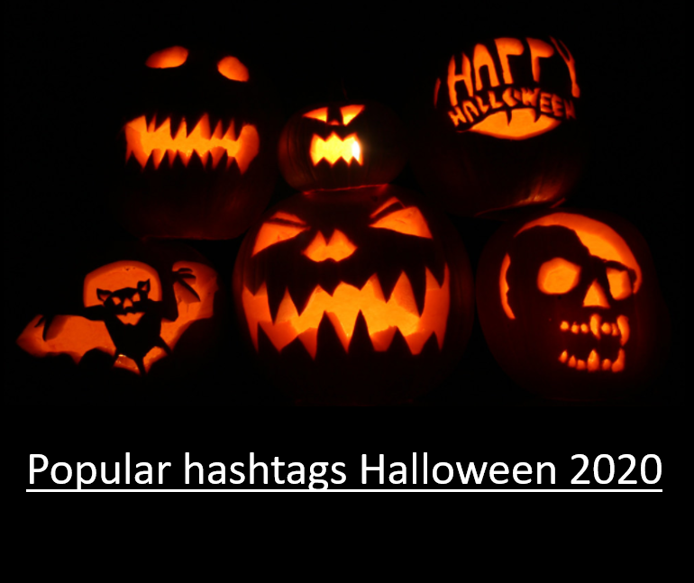 Popular Social Hashtags for Halloween 2020